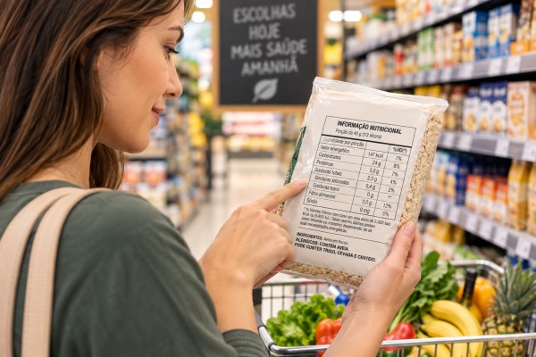 Como interpretar rótulos nutricionais no supermercado